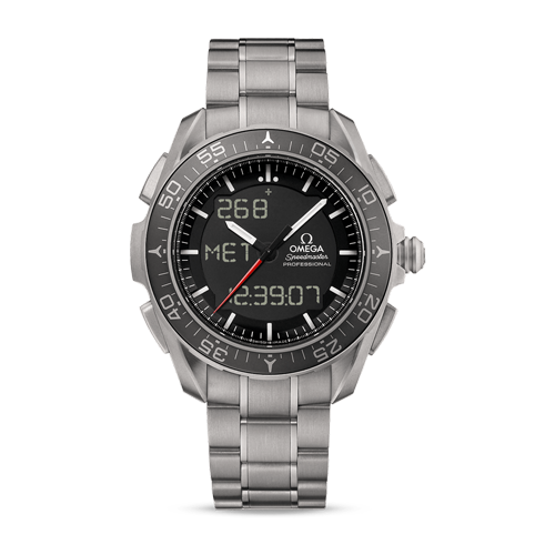 Omega Speedmaster Skywalker X‑33 45 mm Black Dial Titanium Bracelet 318.90.45.79.01.001 - WATCHXNYC