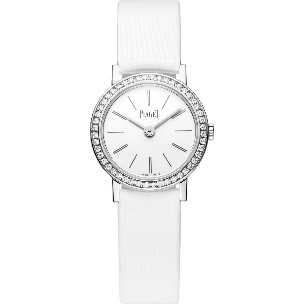 Piaget Altiplano Origin watch 24 mm Silver Dial with Diamonds 18K Whit