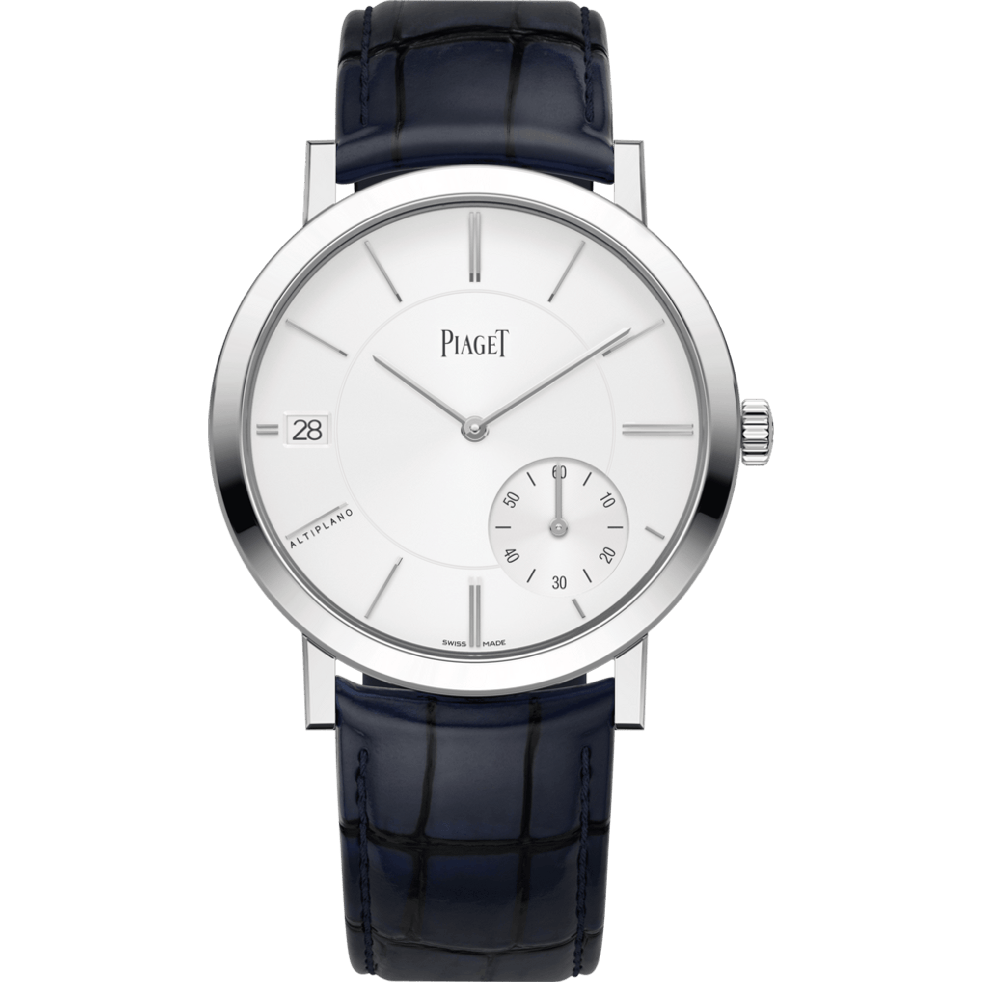 Piaget Altiplano Origin watch 40 mm Grey Dial 18K White Gold   Strap G0A45402 - WATCHXNYC