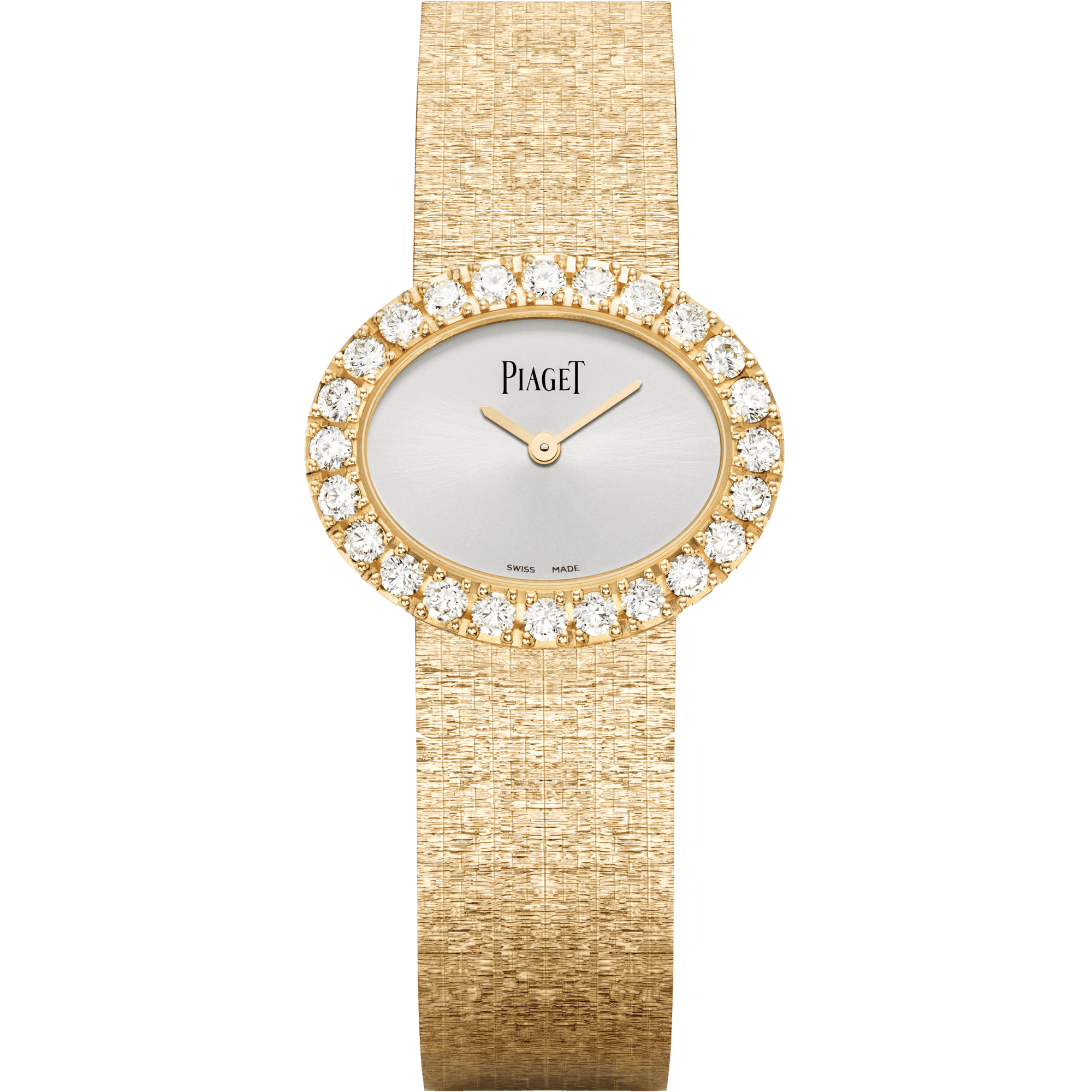 Piaget Extremely Lady watch 27 x 22 mm Silver Dial with Diamonds 18k Rose Gold Bracelet G0A40212 - WATCHXNYC