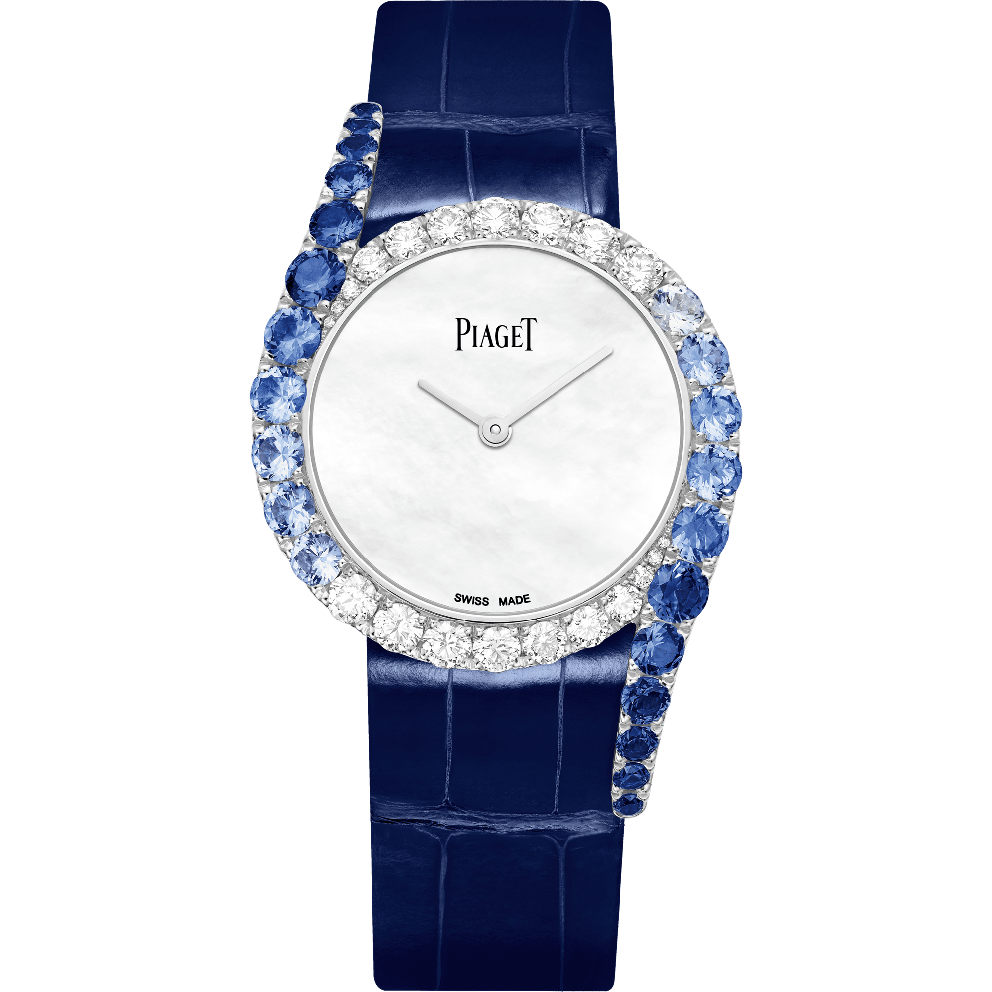 Piaget Limelight Gala Precious watch 32 mm White Mother-Of-Pearl Dial with Diamonds 18K White Gold   Strap G0A45363 - WATCHXNYC