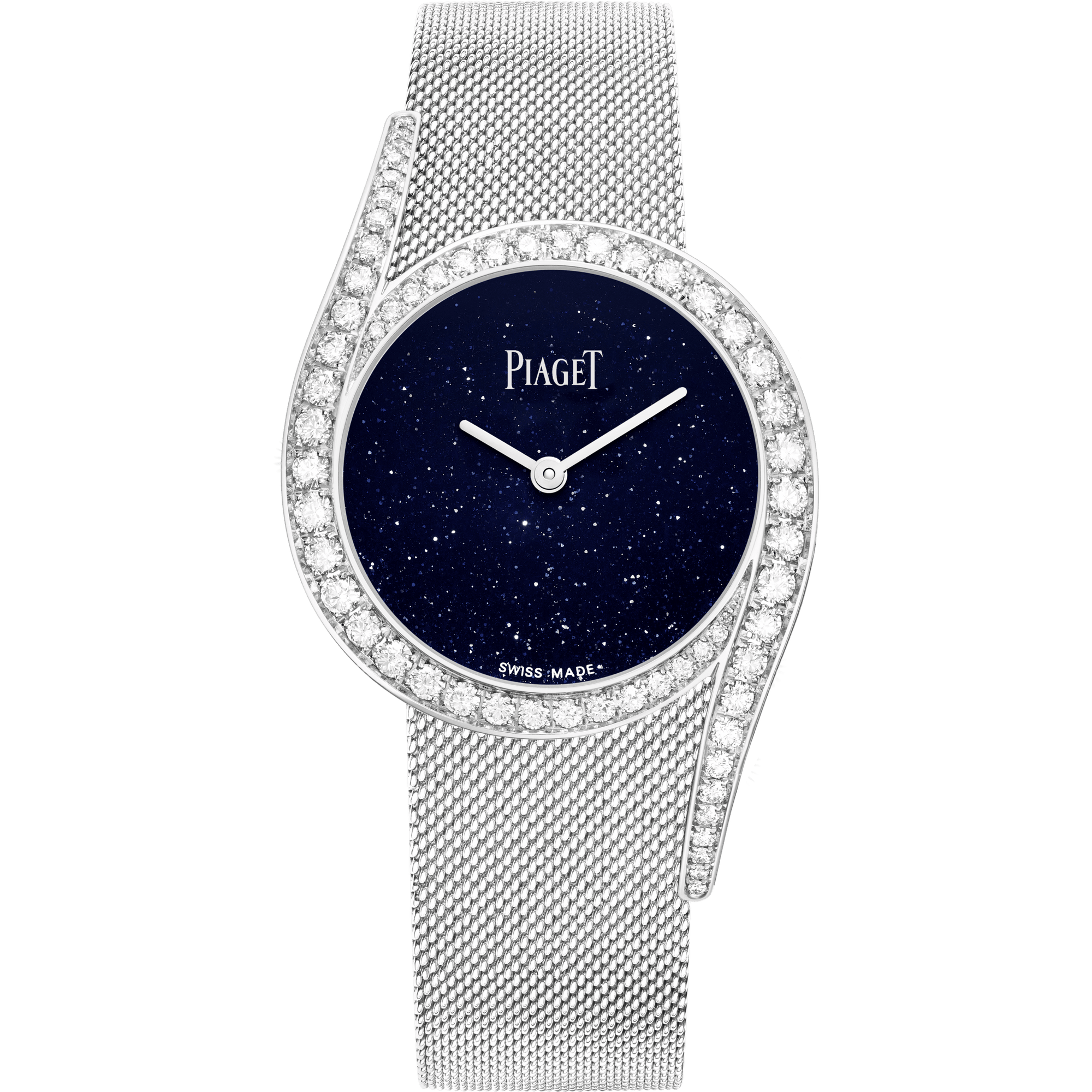 Piaget Limelight Gala watch 32 mm Blue Dial with Diamonds 18K White Gold Bracelet G0A47162 - WATCHXNYC