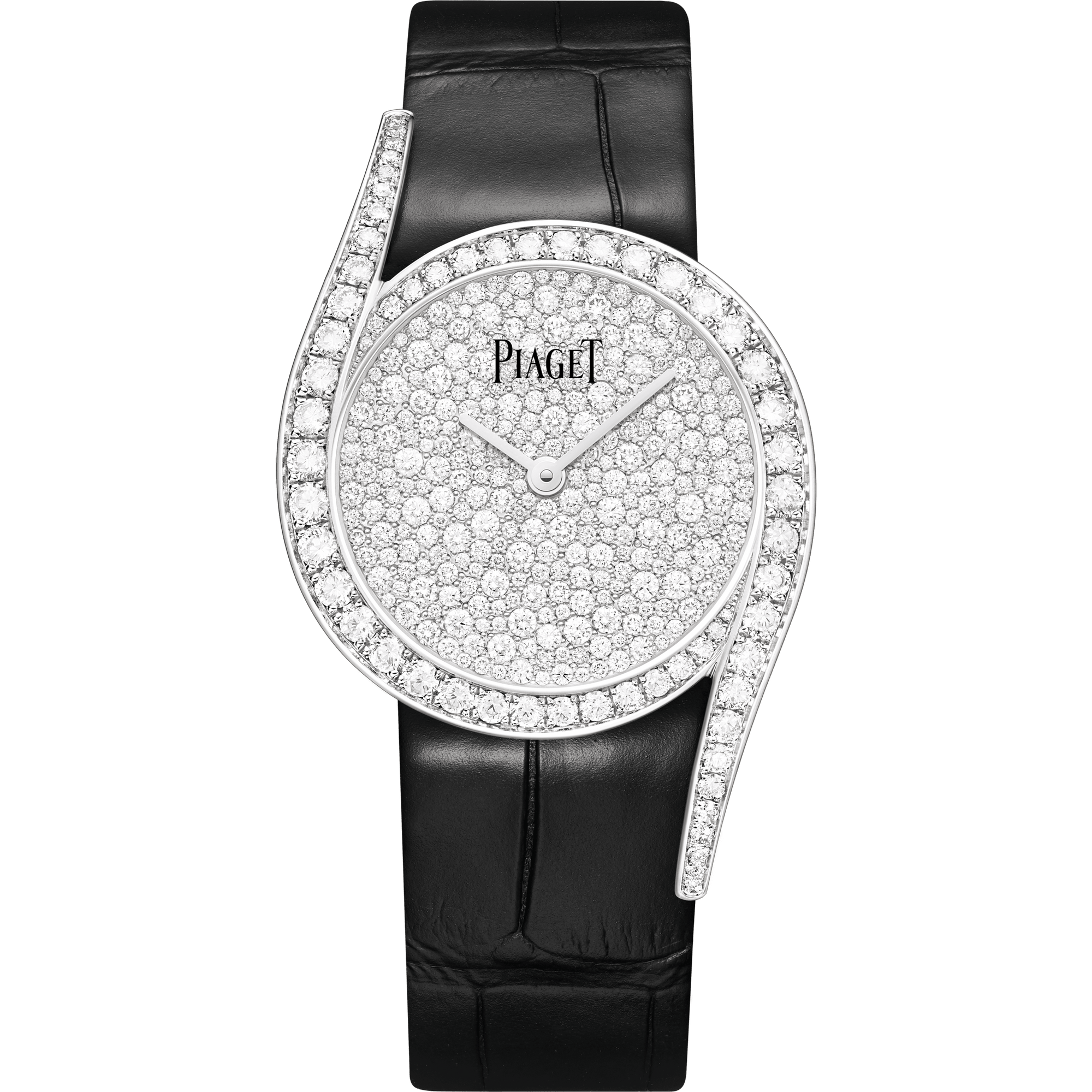 Piaget Limelight Gala watch 32 mm Diamond Paved Dial 18K White Gold   Strap G0A48362 - WATCHXNYC