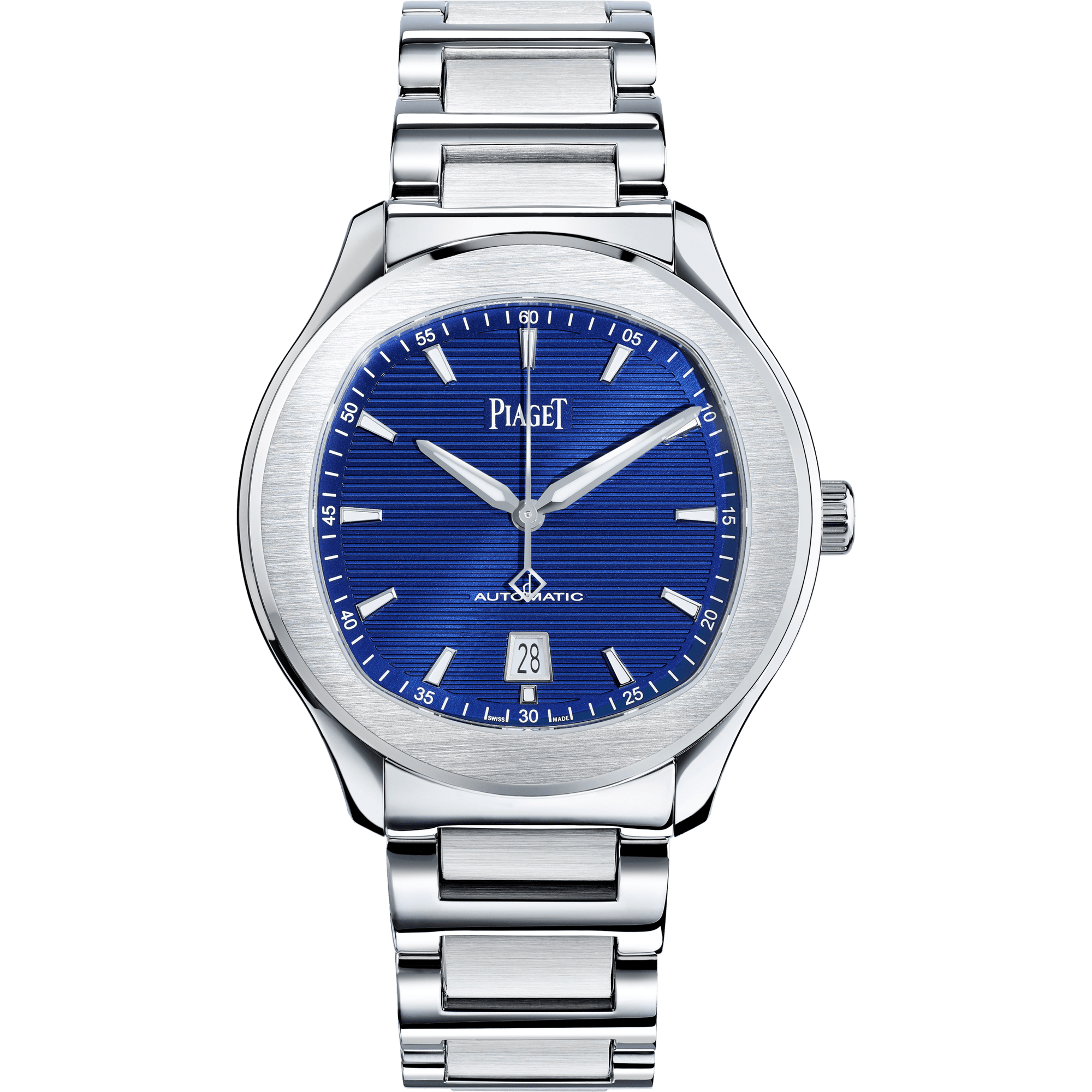 Piaget Piaget Polo Date watch 42 mm Blue Dial Stainless Steel Bracelet G0A41002 - WATCHXNYC