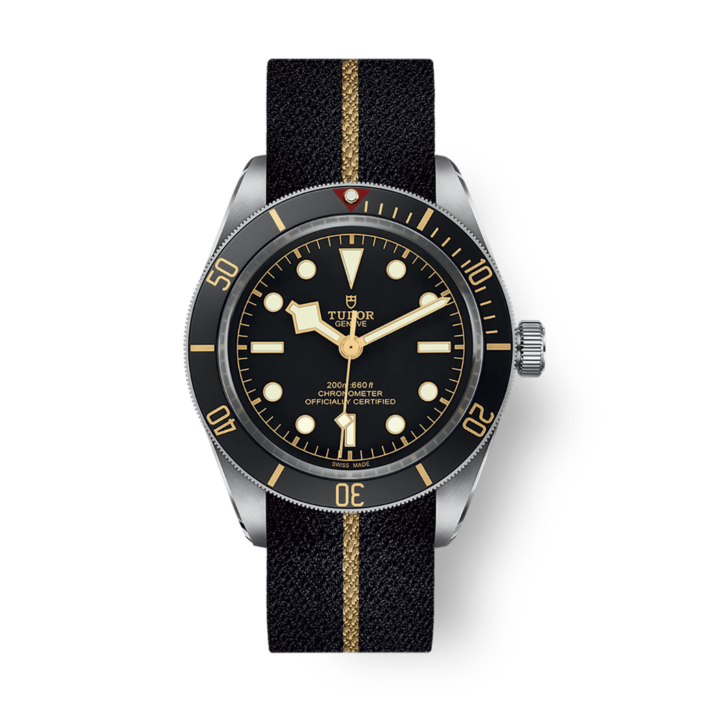 Tudor Black Bay 58 39 mm Black Dial Stainless Steel Fabric Strap M79030N-0003 - WATCHXNYC
