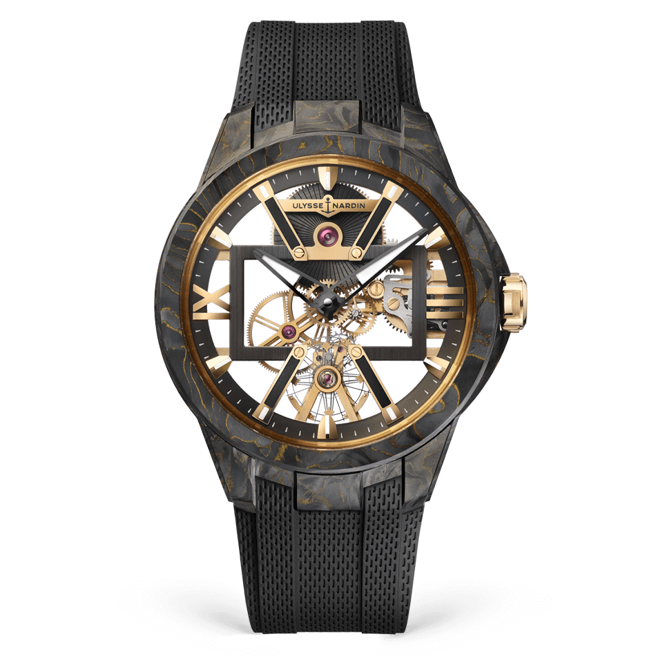 Ulysse Nardin Blast Skeleton X 43 mm White Dial Carbonium Rubber Strap 3715-260-3/CARB - WATCHXNYC