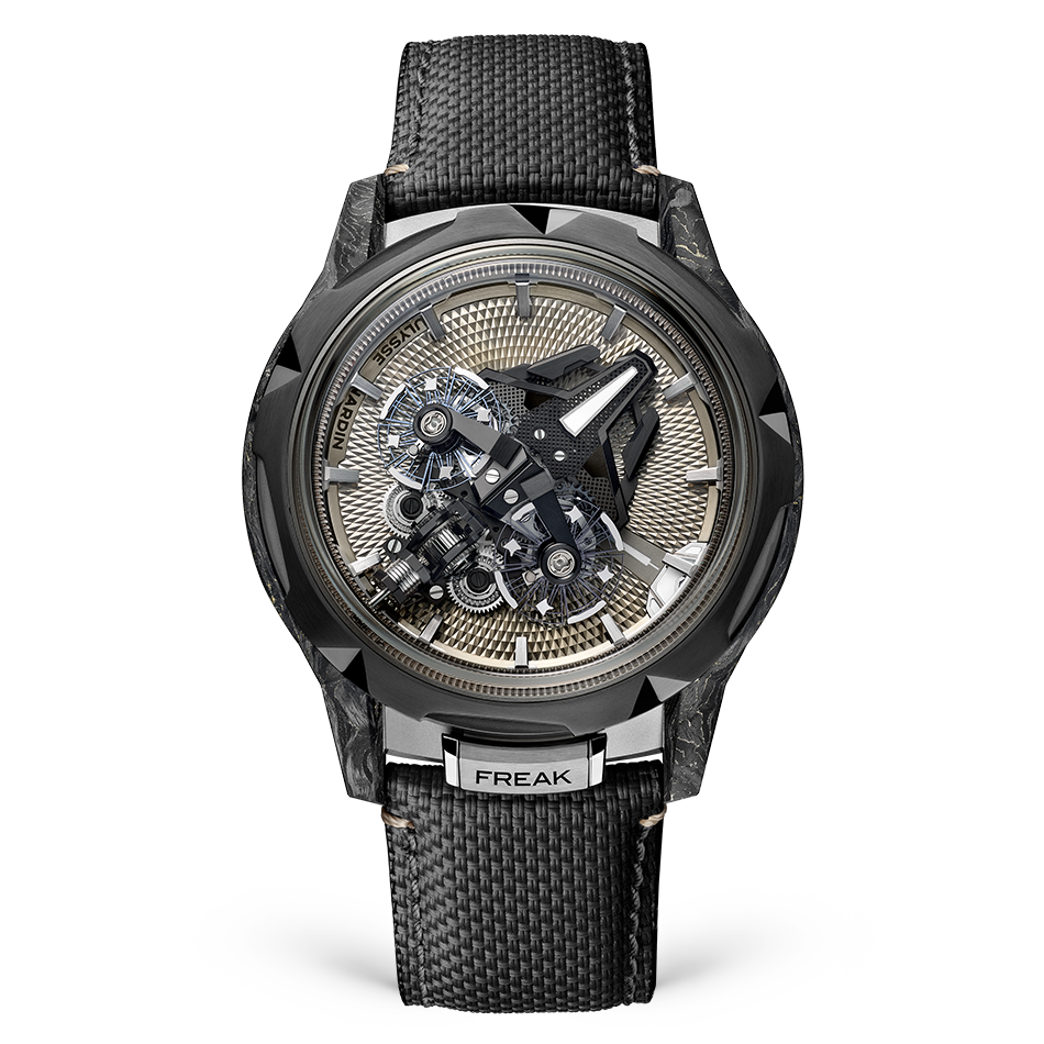 Ulysse Nardin Freak S NOMAD 45 mm Silver Dial Titanium Rubber Strap 2513-500LE-4A-GUI/3A - WATCHXNYC