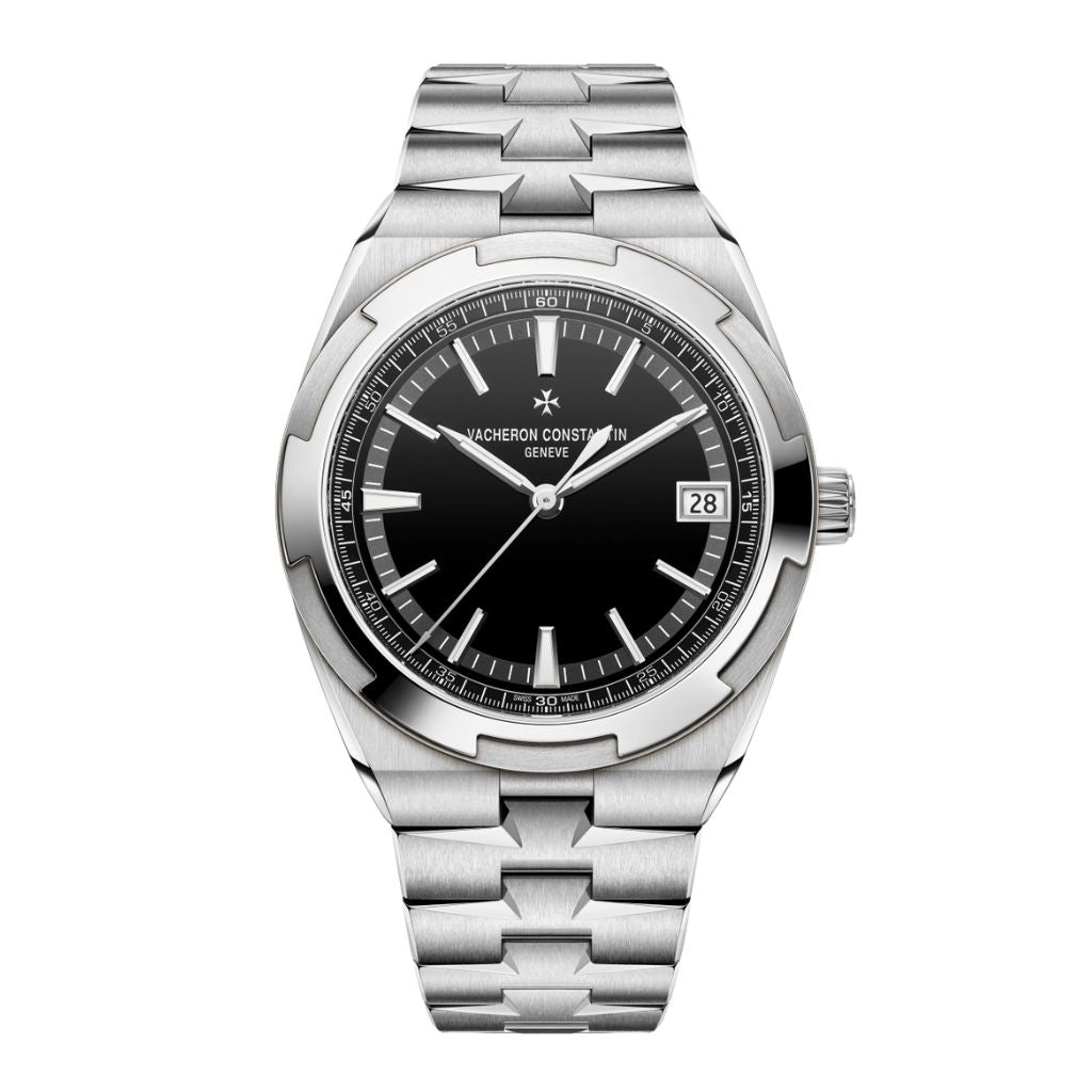 Vacheron Constantin Overseas self-winding 41 mm Black Dial Stainless Steel Bracelet 4520V/210A-B483 - WATCHXNYC