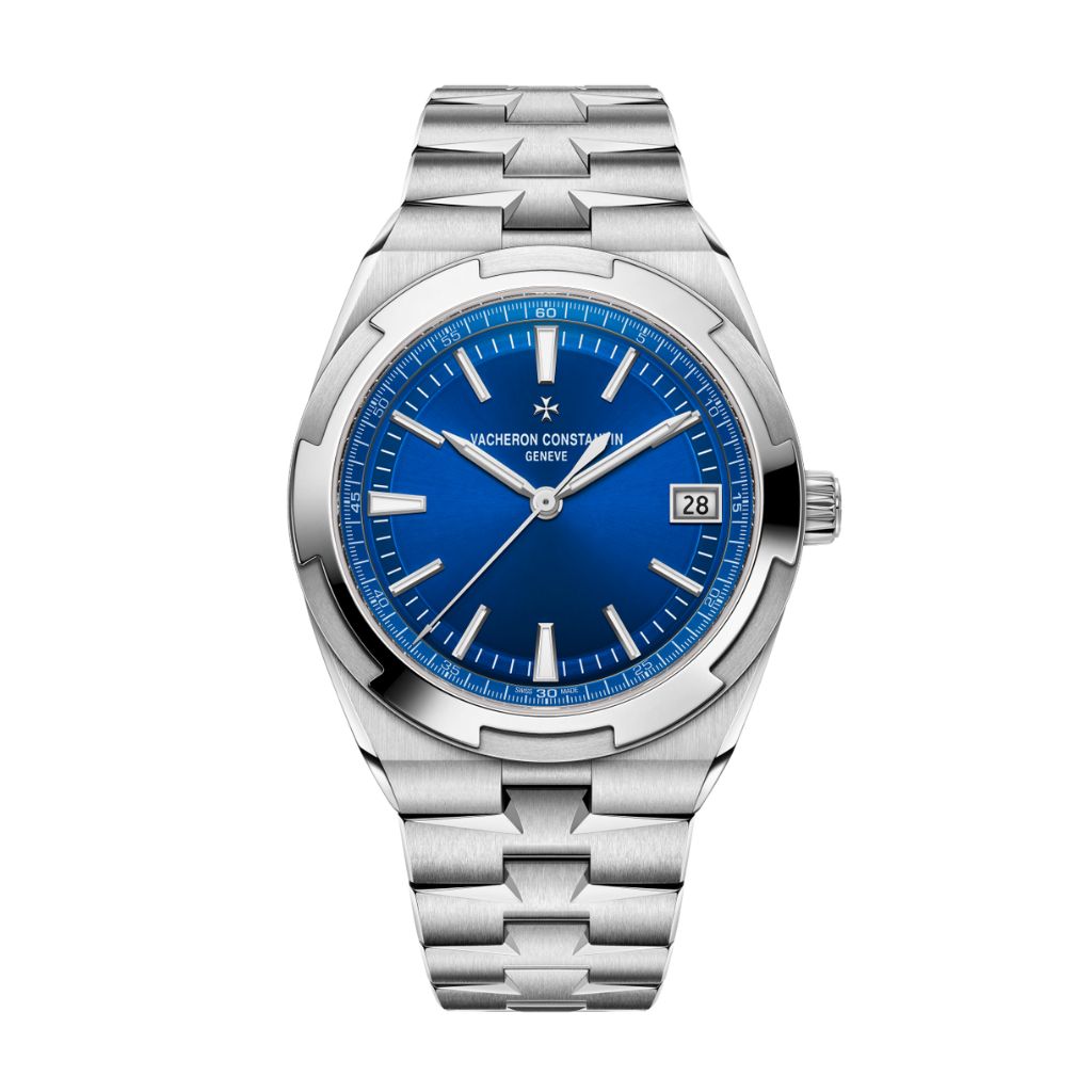 Vacheron Constantin Overseas self-winding 41 mm Blue Dial Stainless Steel Bracelet 4520V/210A-B128 - WATCHXNYC