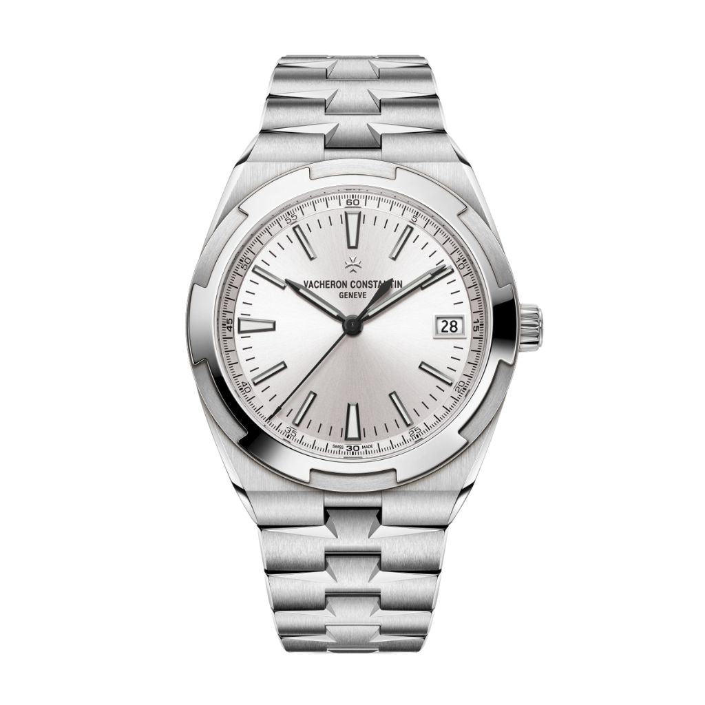 Vacheron Constantin Overseas self-winding 41 mm Silver Dial Stainless Steel Bracelet 4520V/210A-B126 - WATCHXNYC