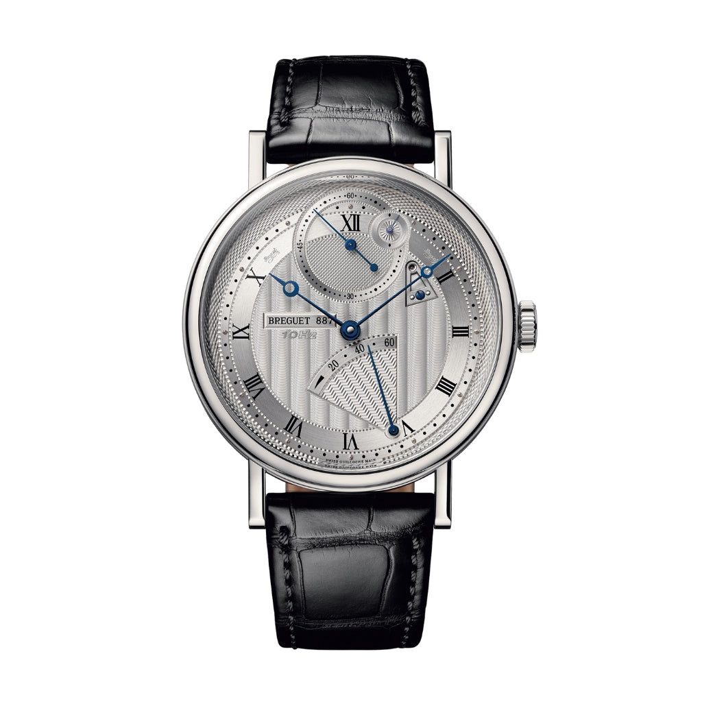 Breguet Classique Chronométrie 7727 41 mm Silver Dial 18k White Gold Leather Strap 7727BB/12/9WU - WATCHXNYC