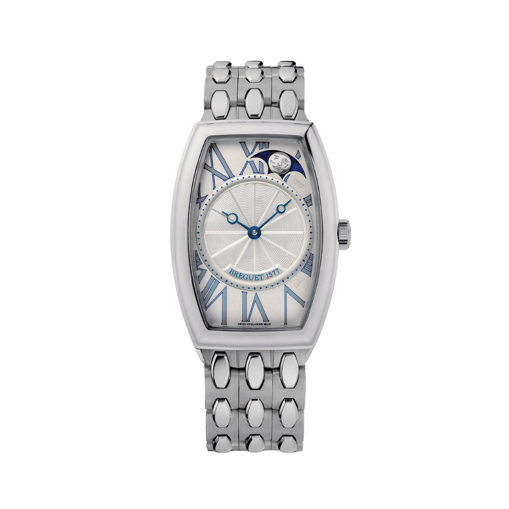 Breguet Héritage 35 x 25 mm Silver Dial White Gold Bracelet 8860BB/11/BB0 - WATCHXNYC