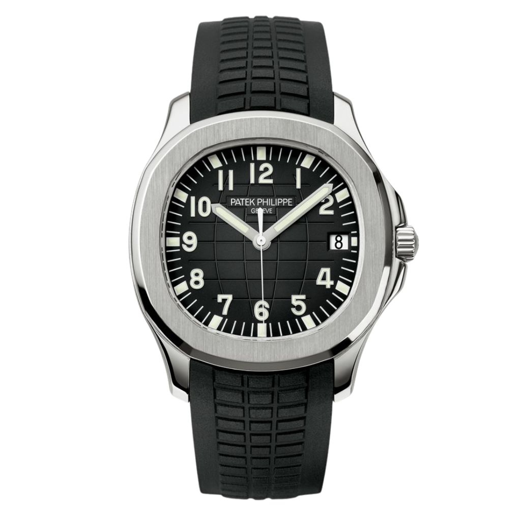 Patek Philippe  Aquanaut 40.8 mm Black Dial Stainless Steel Rubber Strap 5167A-001 - WATCHXNYC