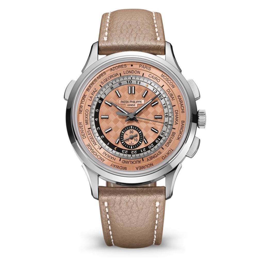 Patek Philippe Complications 41 mm Brown Dial Stainless Steel   Leather Strap 5935A-001 - WATCHXNYC