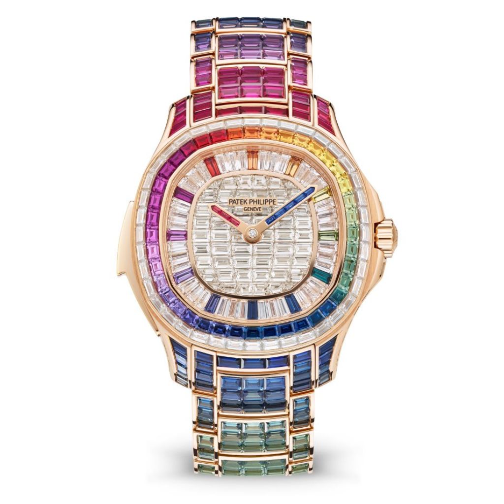 Patek Philippe Grand Complications 38.8 mm Diamond Paved Dial 18K Rose Gold Bracelet 5260/1455R-001 - WATCHXNYC