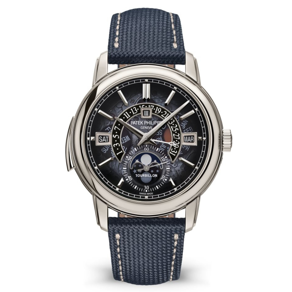 Patek Philippe Grand Complications 40.2 mm Transparent Dial Platinum   Leather Strap 5316/50P-001 - WATCHXNYC