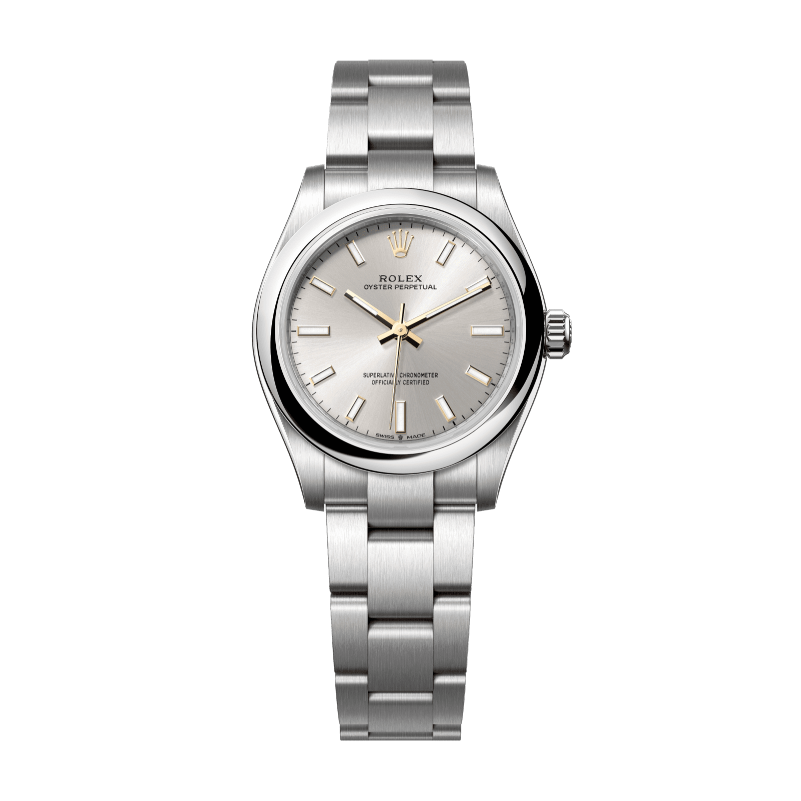 Rolex Oyster Perpetual 31 31 mm Silver Dial Oystersteel Oyster Bracelet 277200-0001 - WATCHXNYC