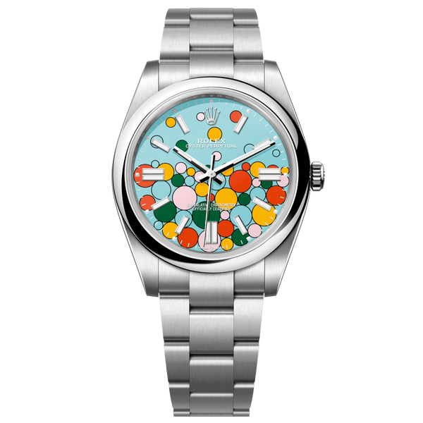 Rolex Oyster Perpetual 41 mm Celebration Dial Oystersteel Oyster