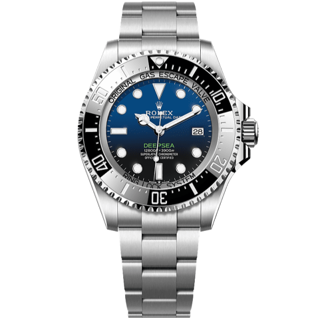 Rolex Rolex Deepsea 44 mm D-Blue Dial Oystersteel Oyster Bracelet 136660-0005 - WATCHXNYC