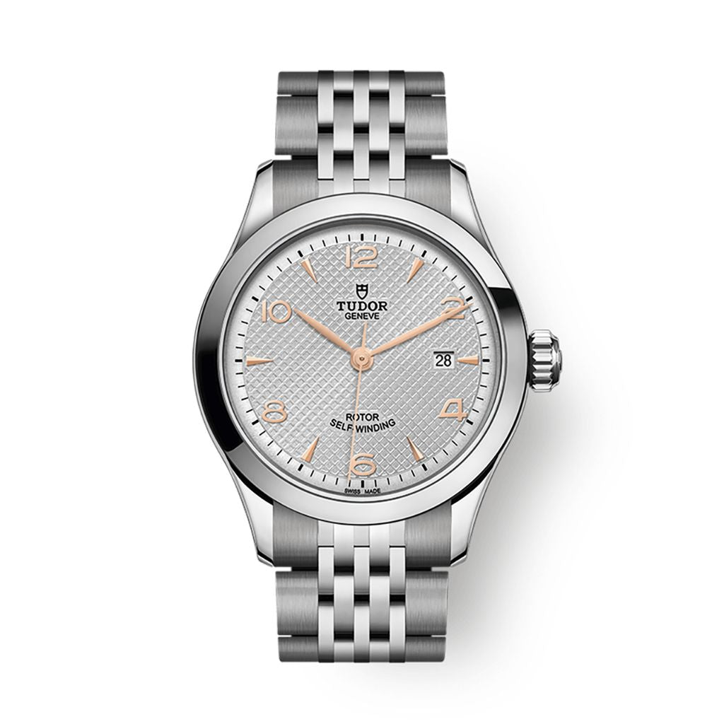 Tudor 1926 28 mm Silver Dial Stainless Steel Bracelet M91350-0001 - WATCHXNYC