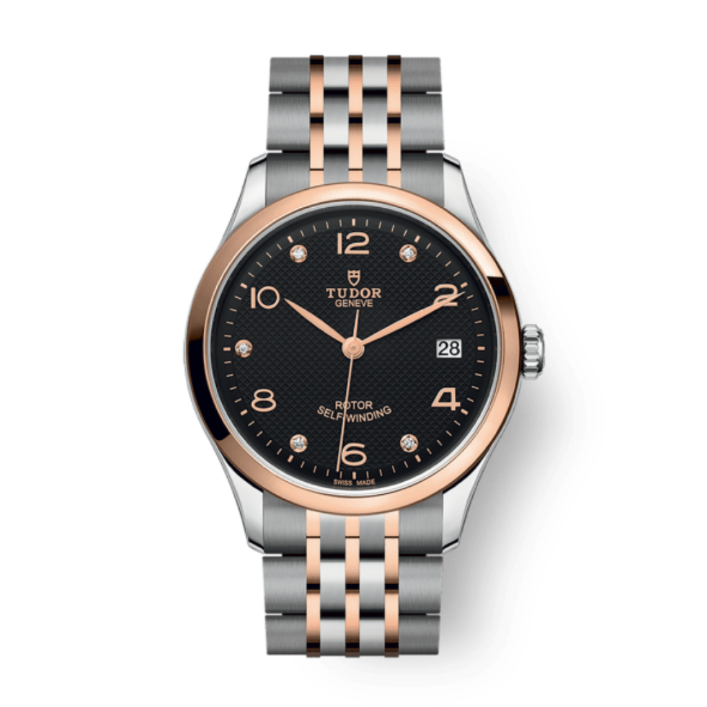 Tudor 1926 36 mm Black Dial with Diamonds Stainless Steel Bracelet M91451-0004 - WATCHXNYC