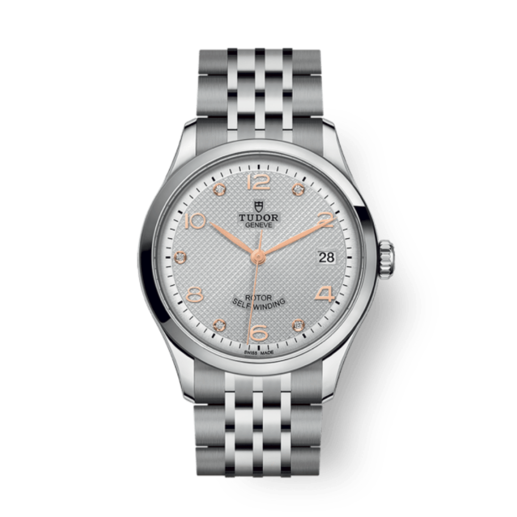 Tudor 1926 36 mm Silver Dial with Diamonds Stainless Steel Bracelet M91450-0003 - WATCHXNYC