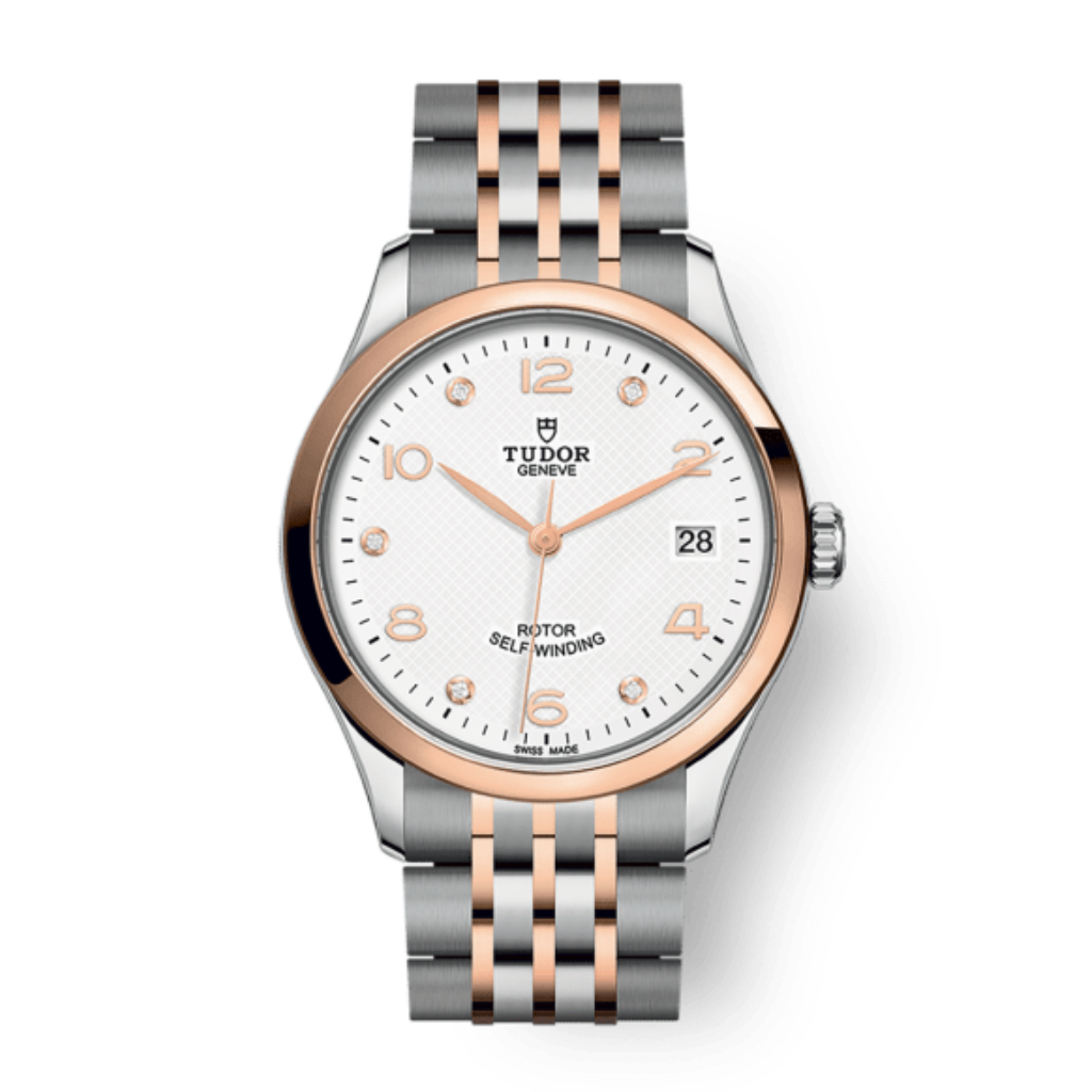 Tudor 1926 36 mm White Dial with Diamonds Stainless Steel Bracelet M91451-0011 - WATCHXNYC
