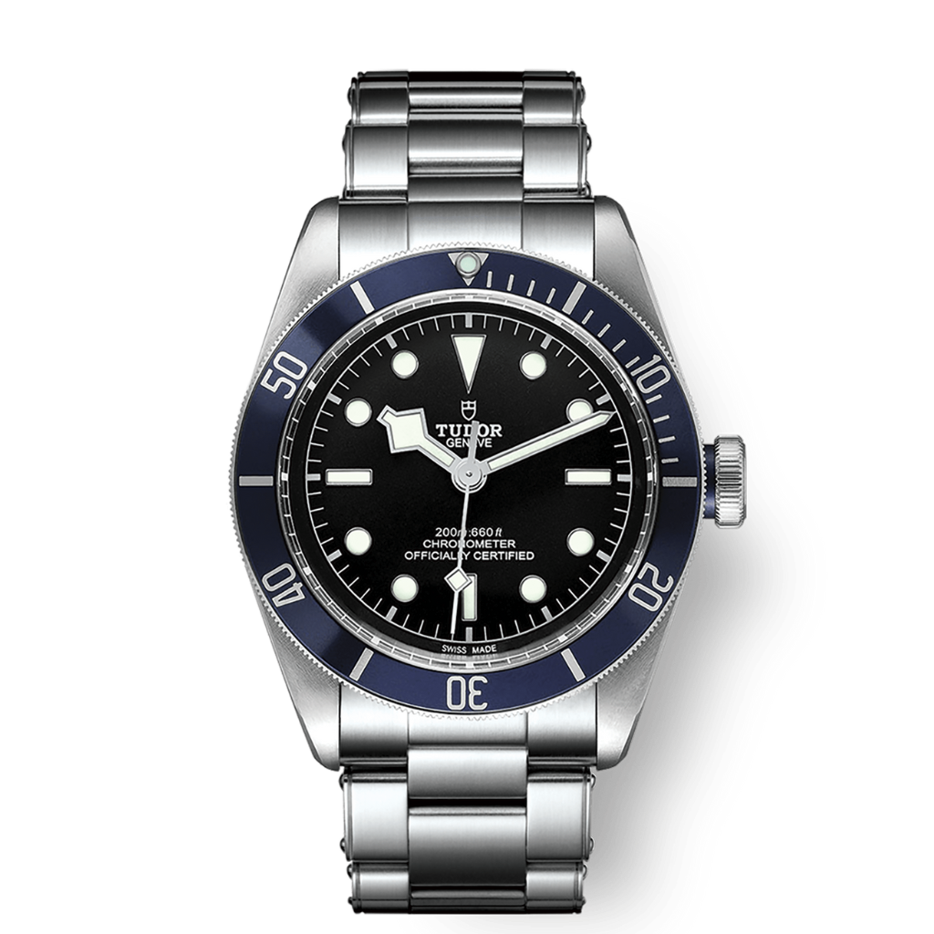 Tudor Black Bay 41 mm Black Dial Stainless Steel Bracelet M79230B-0008 - WATCHXNYC
