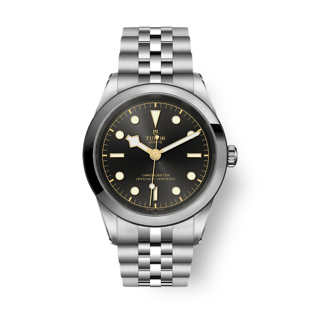 Tudor Black Bay 41 mm Black Dial Stainless Steel Bracelet M79680-0001 - WATCHXNYC