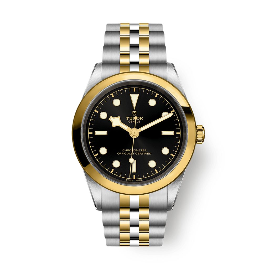 Tudor Black Bay 41 S&G 41 mm Black Dial Stainless Steel Bracelet M79683-0001 - WATCHXNYC