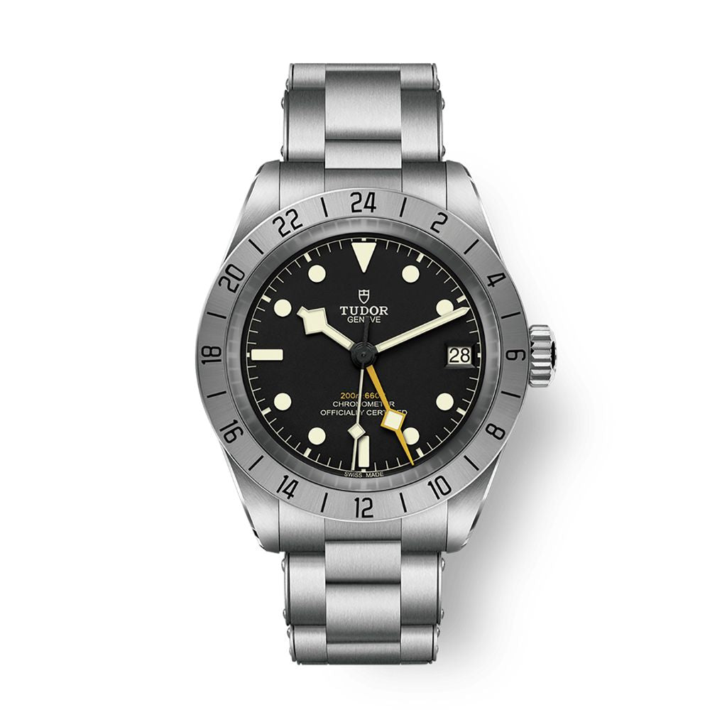 Tudor Black Bay Pro 39 mm Black Dial Stainless Steel Bracelet M79470-0001 - WATCHXNYC