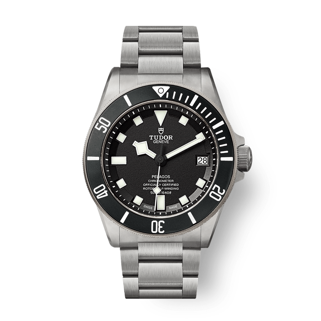 Tudor Pelagos 42 mm Black Dial Titanium Bracelet M25600TN-0001 - WATCHXNYC