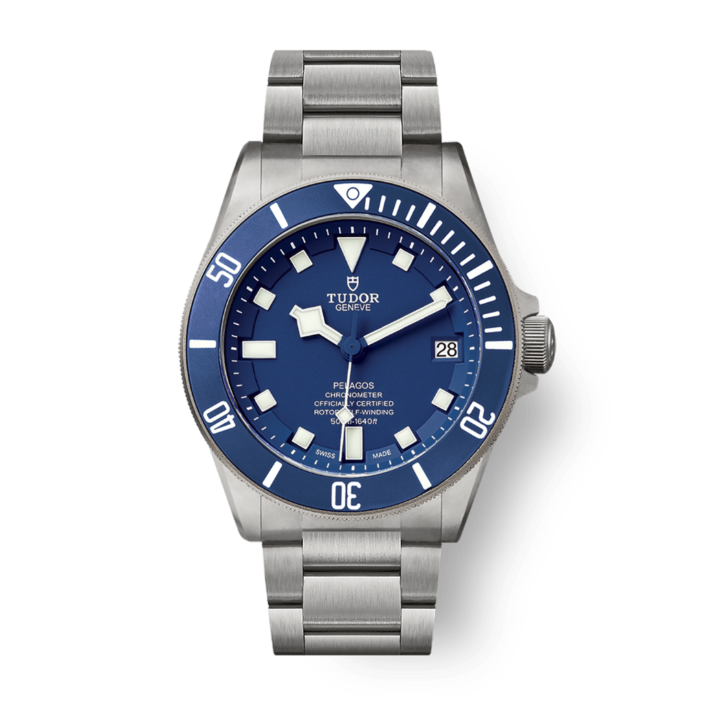 Tudor Pelagos 42 mm Blue Dial Titanium Bracelet M25600TB-0001 - WATCHXNYC