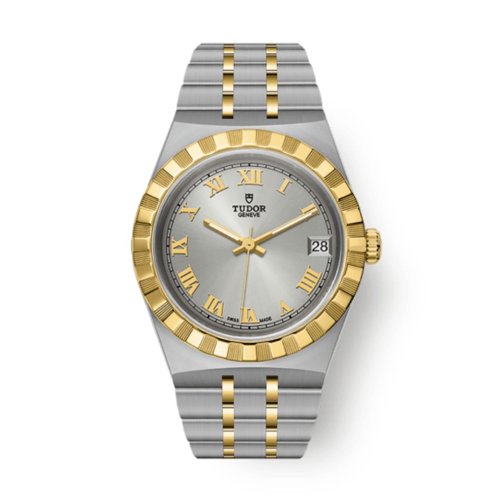 Tudor Tudor Royal 34 mm Silver Dial Stainless Steel Bracelet M28403-0001 - WATCHXNYC