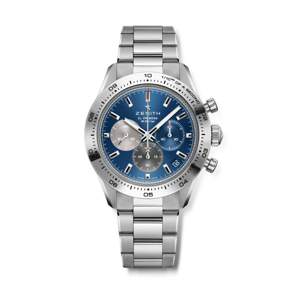 Zenith CHRONOMASTER SPORT 41 mm Blue Dial Stainless Steel Bracelet 03.3114.3600/51.M3100 - WATCHXNYC