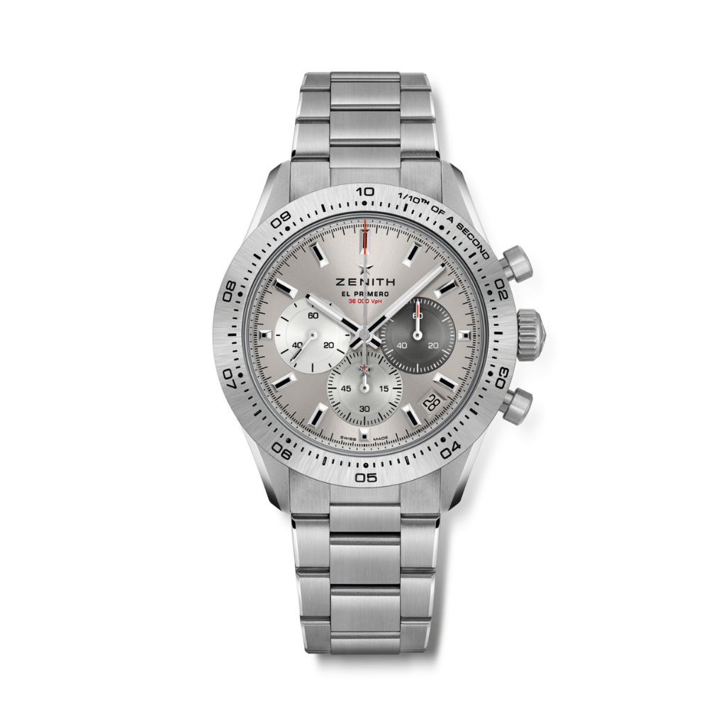 Zenith CHRONOMASTER SPORT 41 mm Silver Dial Titanium Bracelet 95.3100.3600/39.M3100 - WATCHXNYC