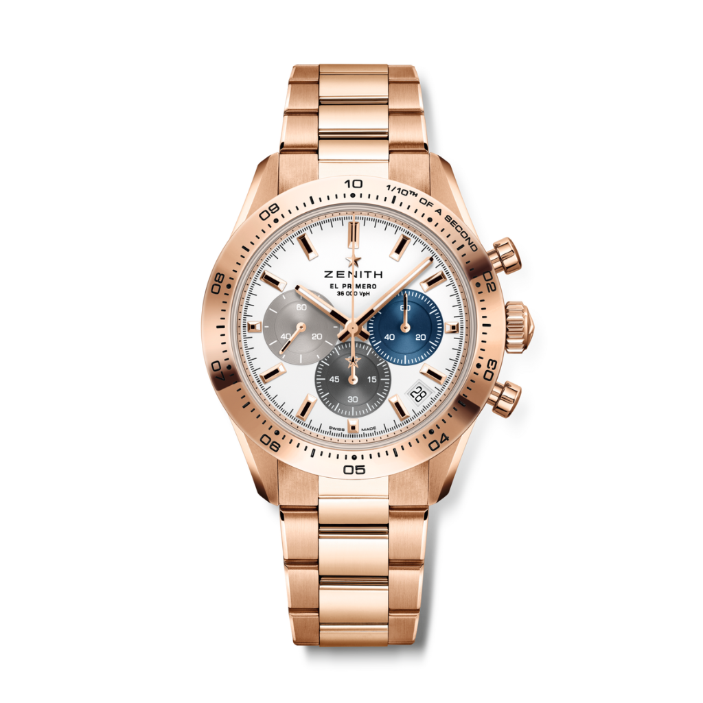 Zenith CHRONOMASTER SPORT 41 mm White Dial 18k Rose Gold Bracelet 18.3101.3600/69.M3100 - WATCHXNYC
