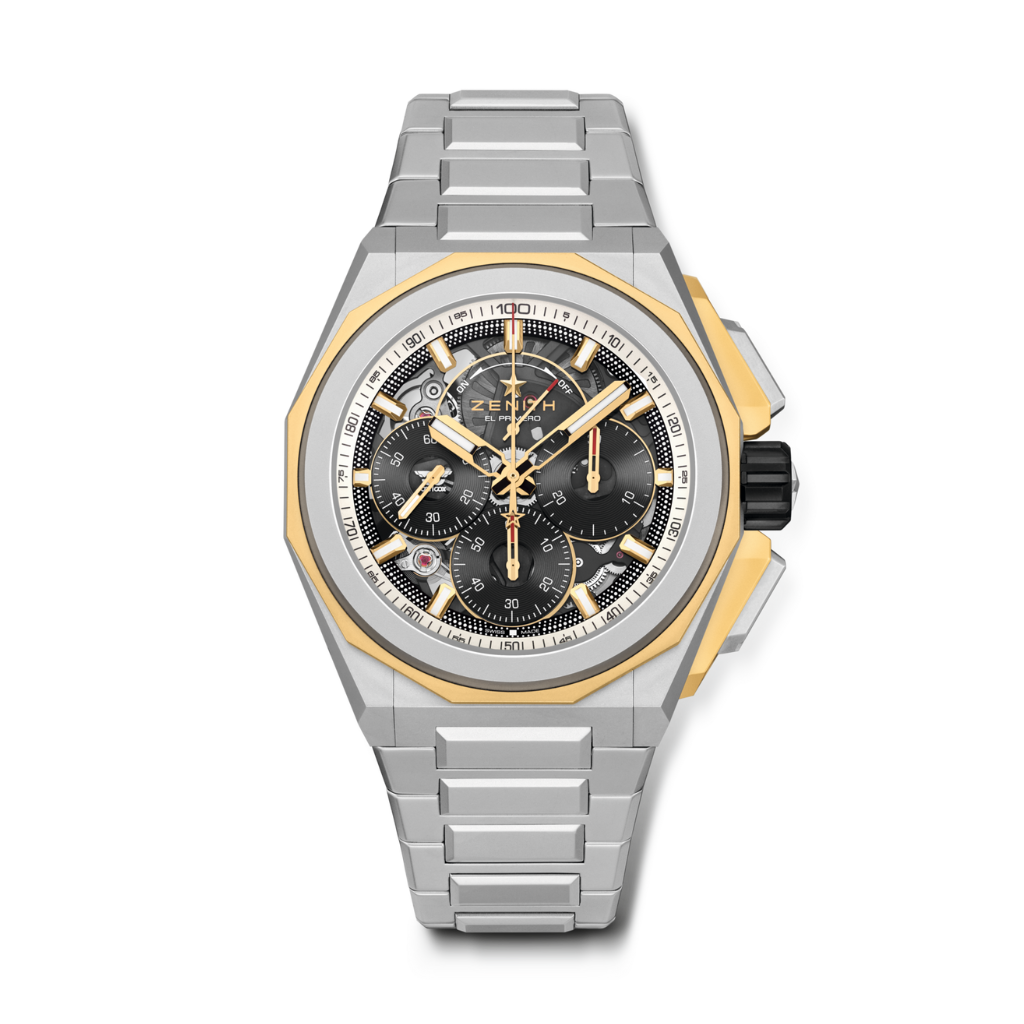 Zenith DEFY EXTREME CARL COX 45 mm Grey Dial Stainless Steel with 18k Yellow Gold Bracelet 06.9100.9004/21.I001 - WATCHXNYC