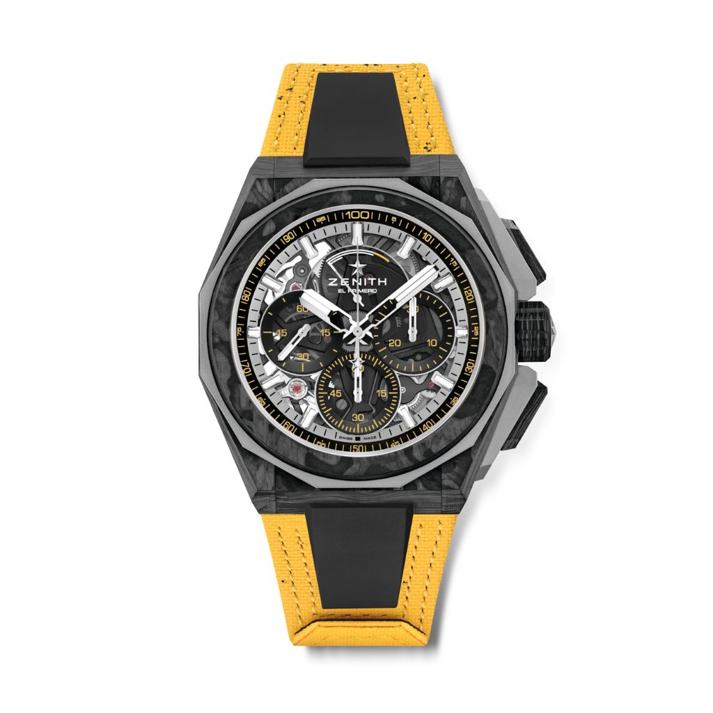 Zenith DEFY Extreme E Desert X Prix 45 mm Silver Dial Carbon & Microblasted Titanium Velcro Strap 10.9100.9004-1/23.I303 - WATCHXNYC