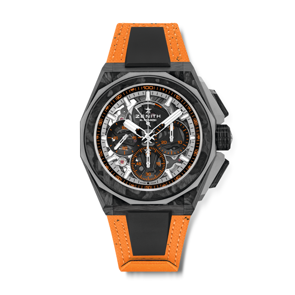 Zenith DEFY Extreme E Island X Prix 45 mm Black Dial Carbon & Microblasted Titanium Velcro Strap 10.9100.9004-4/26.I305 - WATCHXNYC