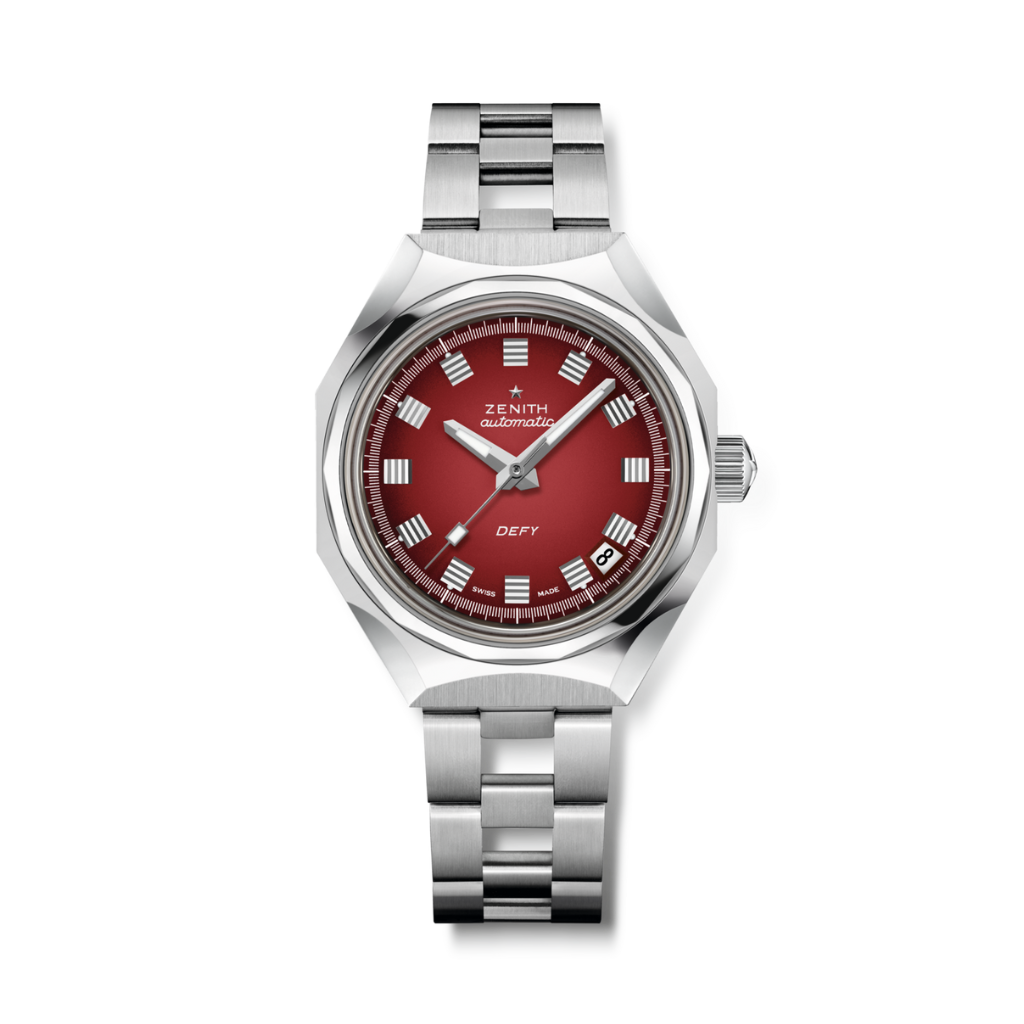 Zenith DEFY Revival A3691 37 mm Ruby Dial Stainless Steel Bracelet 03.A3642.670/3691.M3642 - WATCHXNYC