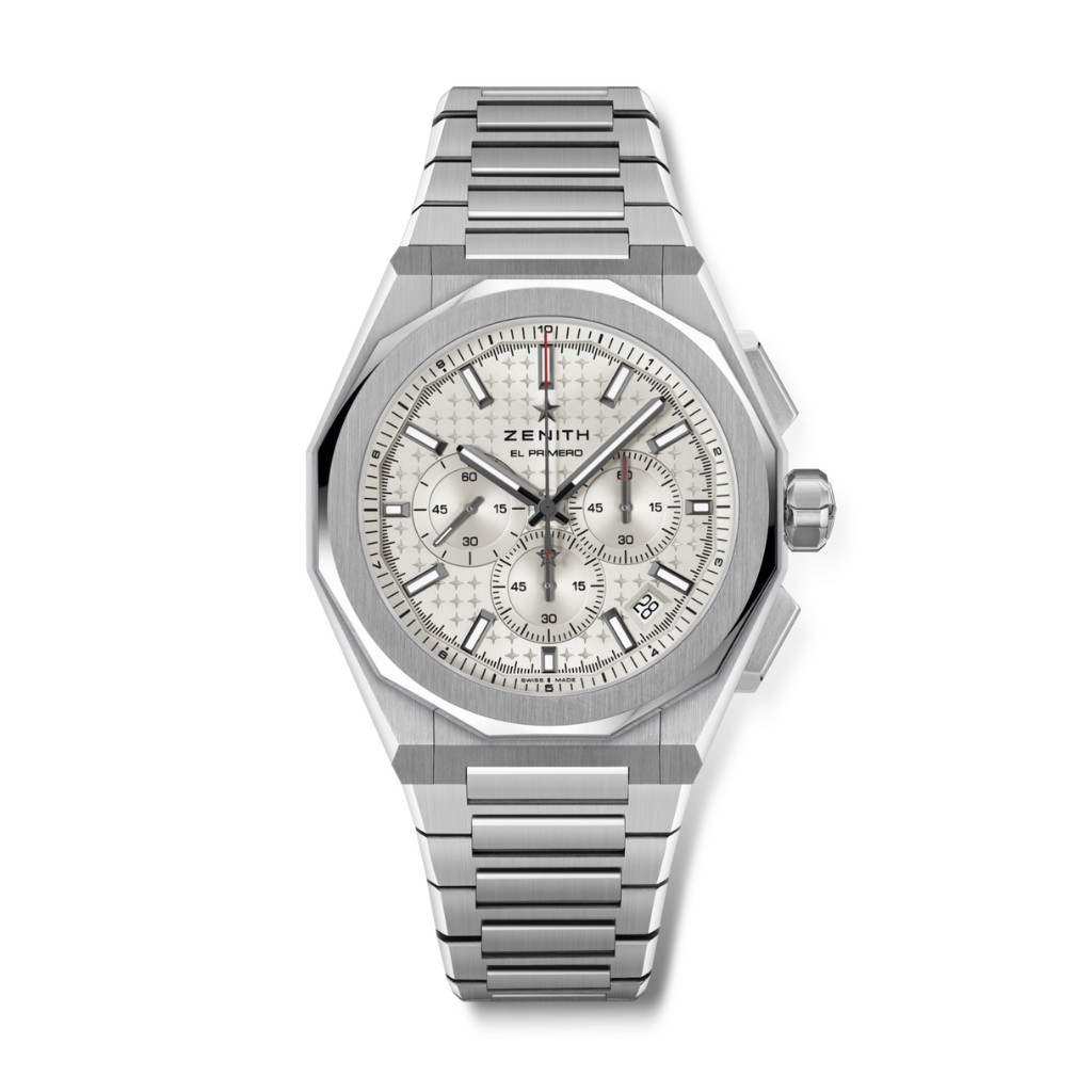 Zenith DEFY SKYLINE CHRONOGRAPH 42 mm Silver Dial Stainless Steel Bracelet 03.9500.3600/01.I001 - WATCHXNYC