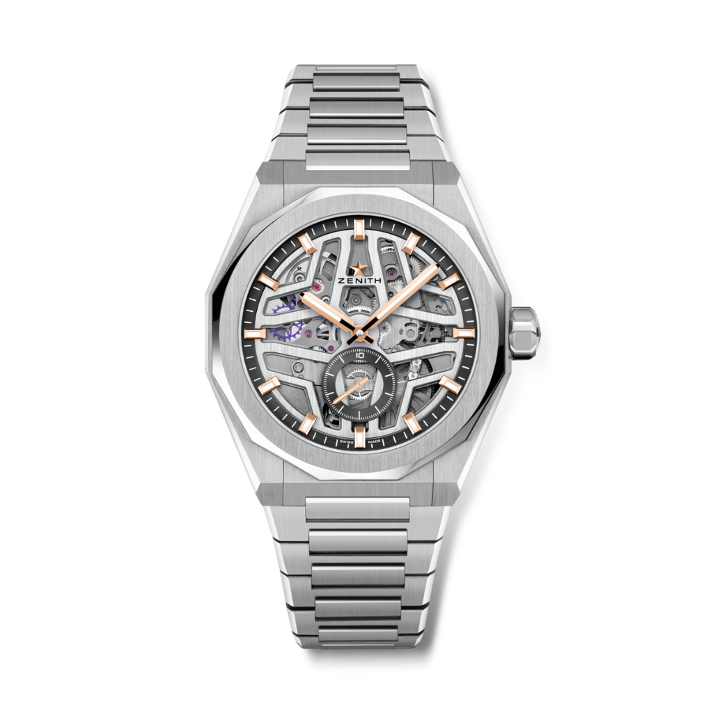 Zenith DEFY Skyline Skeleton Boutique Edition 41 mm Silver Dial Stainless Steel Bracelet 03.9300.3620/80.I001 - WATCHXNYC